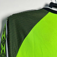 Manchester United 1998/99 Vintage Retro Green Goalkeeper Long Sleeves Jersey - Concept Kits
