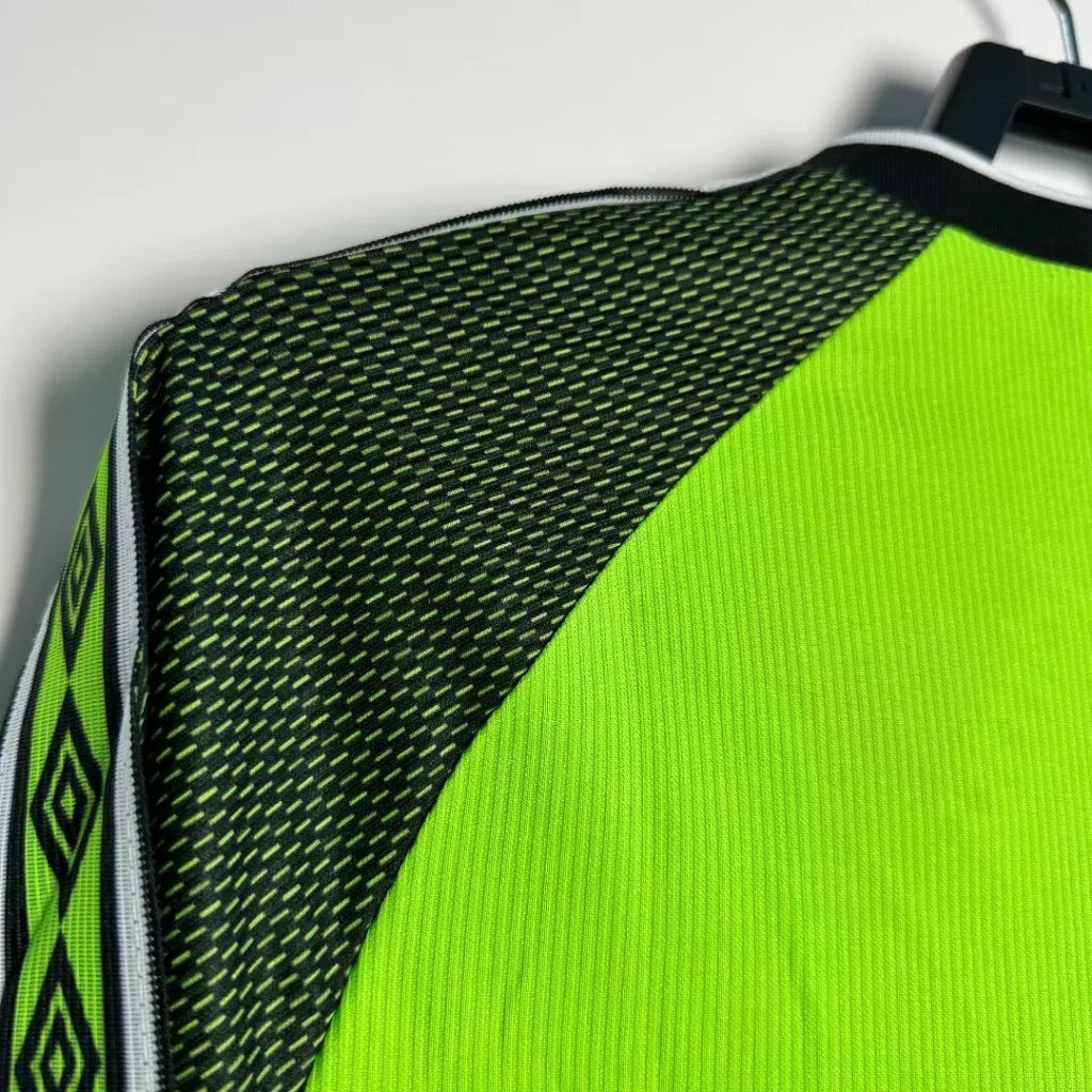 Manchester United 1998/99 Vintage Retro Green Goalkeeper Long Sleeves Jersey - Concept Kits