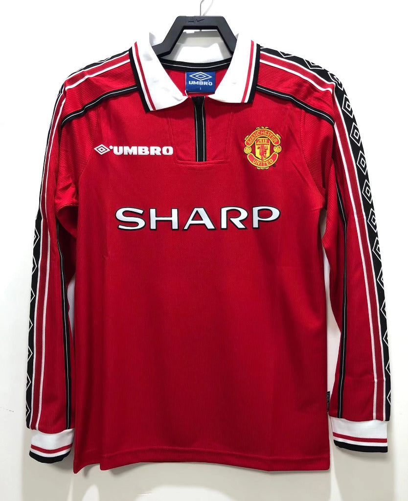 Manchester United 1998/99 Vintage Retro Home Jersey - Concept Kits