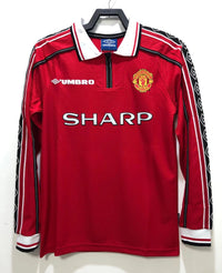Manchester United 1998/99 Vintage Retro Home Jersey - Concept Kits