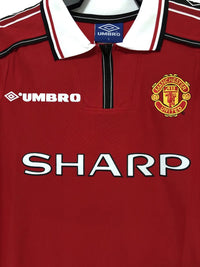 Manchester United 1998/99 Vintage Retro Home Jersey - Concept Kits