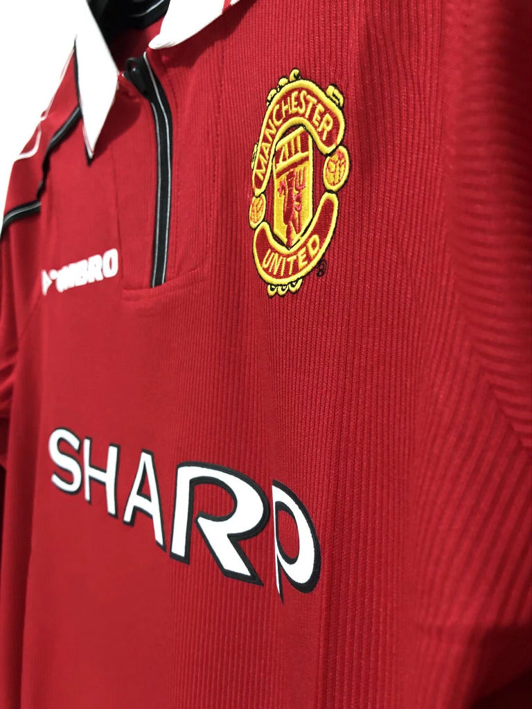 Manchester United 1998/99 Vintage Retro Home Jersey - Concept Kits