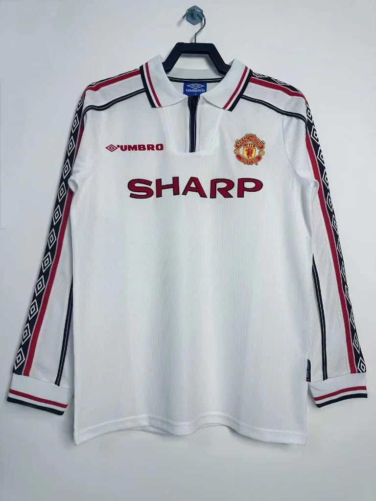 Manchester United 1998 Retro Commemorative Edition Long Sleeve Jersey - Concept Kits