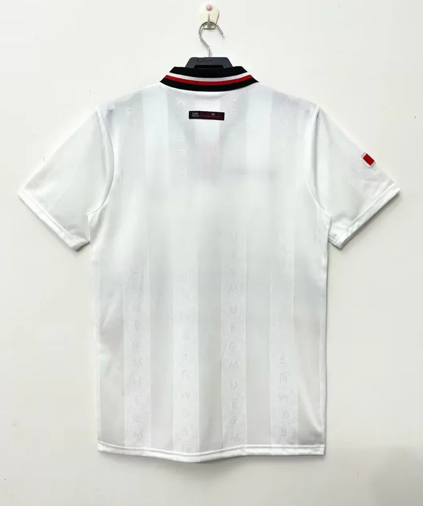Manchester United 1998 Vintage Retro Away Jacquard Fabric Jersey - Concept Kits