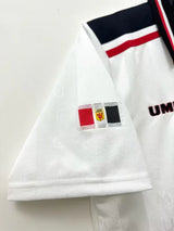 Manchester United 1998 Vintage Retro Away Jacquard Fabric Jersey - Concept Kits