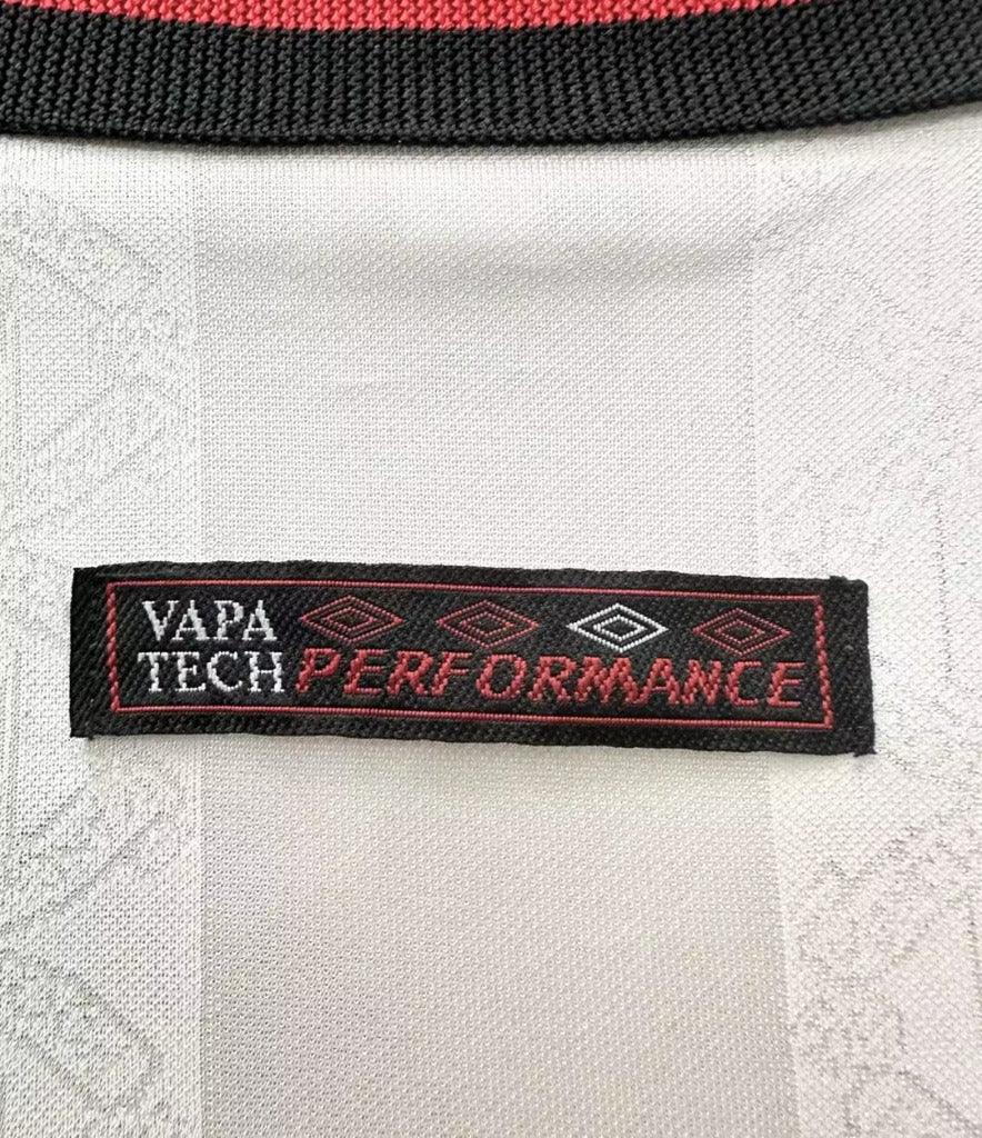 Manchester United 1998 Vintage Retro Away Jacquard Fabric Jersey - Concept Kits