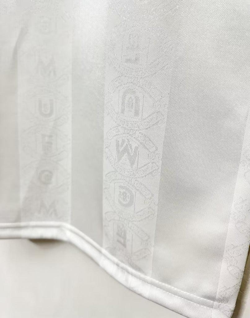 Manchester United 1998 Vintage Retro Away Jacquard Fabric Jersey - Concept Kits