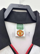 Manchester United 1998 Vintage Retro Away Jacquard Fabric Jersey - Concept Kits