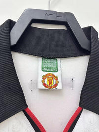 Manchester United 1998 Vintage Retro Away Jacquard Fabric Jersey - Concept Kits