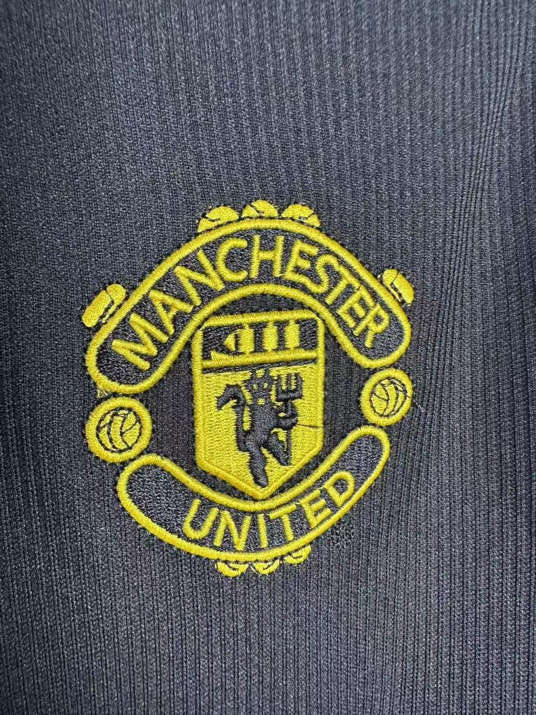Manchester United 1998 Vintage Retro Black Long Sleeve Jersey - Concept Kits