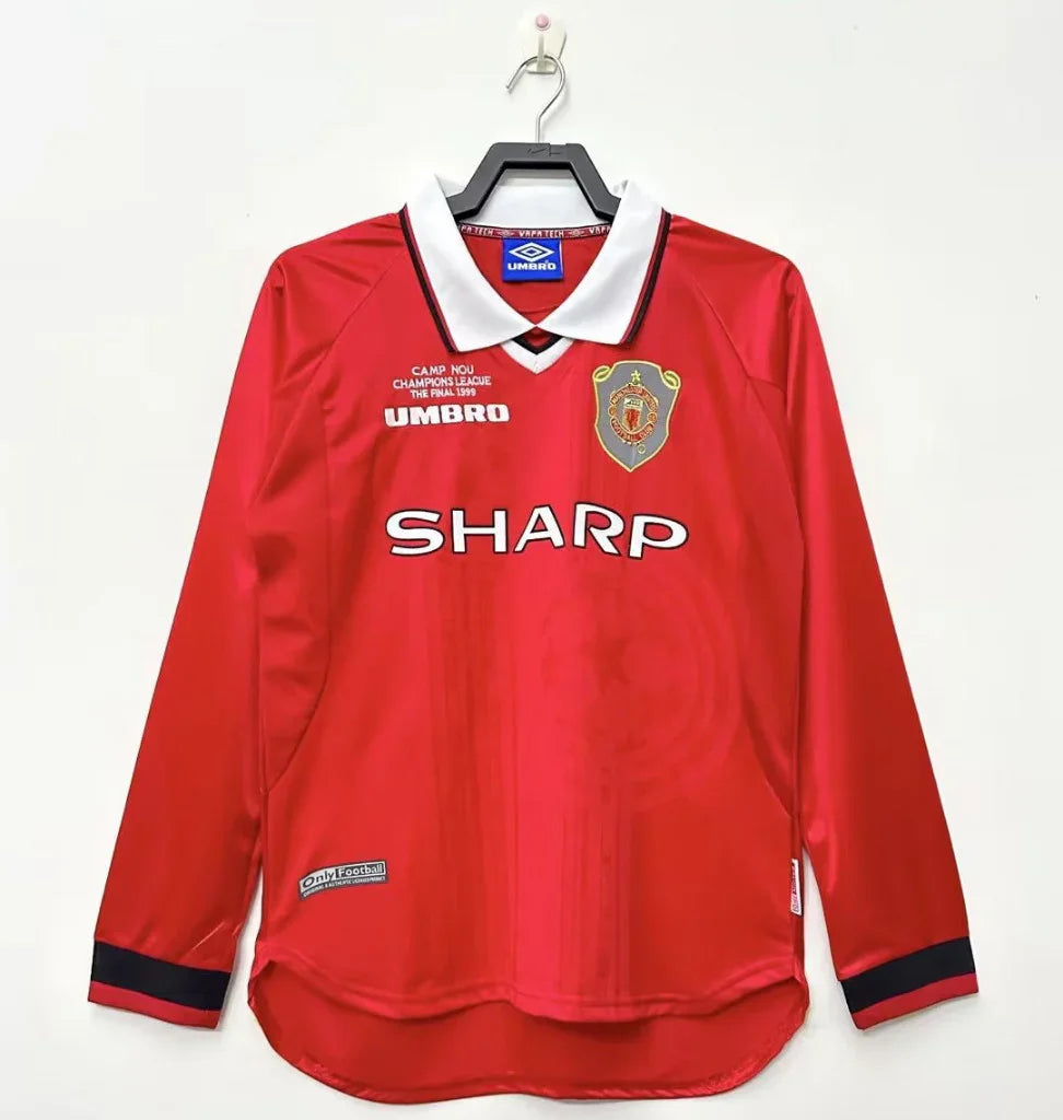 Manchester United 1999/00 Vintage Retro Home Jersey - Concept Kits