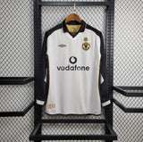 Manchester United 2001/02 Retro 100 Year Classic Edition Long Sleeves Jersey