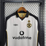 Manchester United 2001/02 Retro 100 Year Classic Edition Long Sleeves Jersey