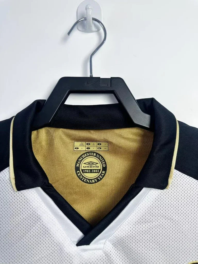 Manchester United 2001/02 Retro Centenary Edition Double-Sided Long Sleeve Jersey - Concept Kits