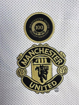 Manchester United 2001/02 Retro Centenary Edition Double-Sided Long Sleeve Jersey - Concept Kits