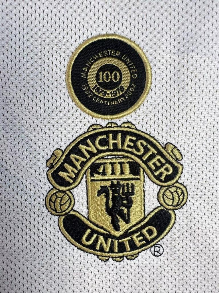 Manchester United 2001/02 Retro Centenary Edition Double-Sided Long Sleeve Jersey - Concept Kits