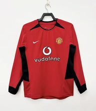 Manchester United 2002/04 Vintage Retro Home Long Sleeves Jersey - Concept Kits
