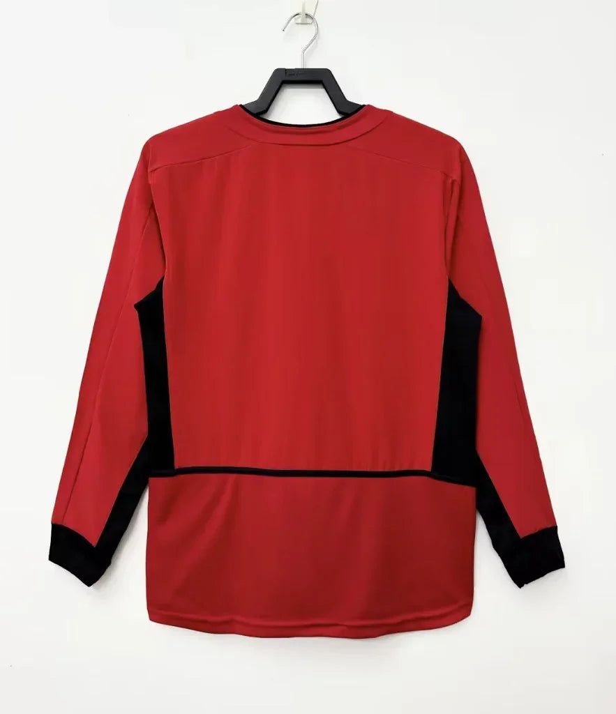 Manchester United 2002/04 Vintage Retro Home Long Sleeves Jersey - Concept Kits