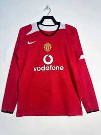 Manchester United 2005/06 Vintage Retro Home Long Sleeve Jersey - Concept Kits