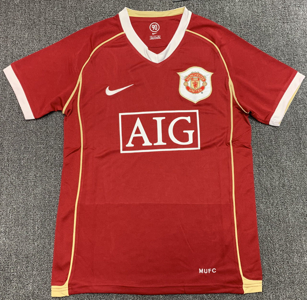 Manchester United 2006/07 Vintage Retro Home Jersey - Concept Kits