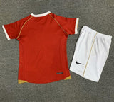 Manchester United 2006/07 Vintage Retro Home Kids Jersey Set