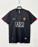 Manchester United 2007/08 Vintage Retro Away Black Jersey - Concept Kits