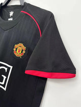 Manchester United 2007/08 Vintage Retro Away Black Jersey - Concept Kits