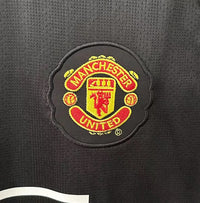 Manchester United 2007/08 Vintage Retro Away Black Jersey - Concept Kits