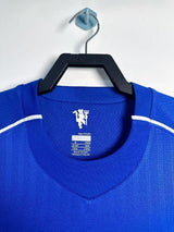 Manchester United 2007/08 Vintage Retro Goalkeeper Blue Jersey - Concept Kits
