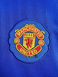 Manchester United 2007/08 Vintage Retro Goalkeeper Blue Jersey - Concept Kits