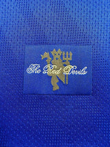 Manchester United 2007/08 Vintage Retro Goalkeeper Blue Long Sleeves Jersey - Concept Kits