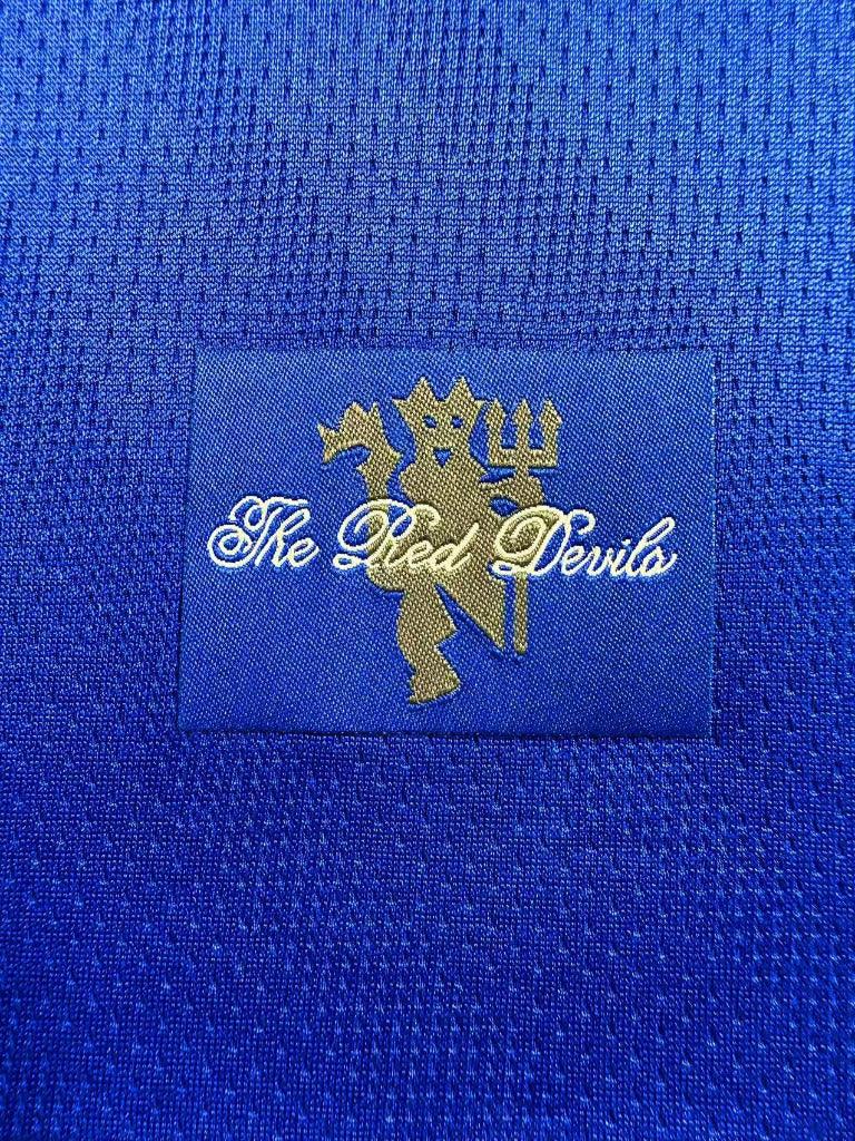 Manchester United 2007/08 Vintage Retro Goalkeeper Blue Long Sleeves Jersey - Concept Kits