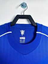 Manchester United 2007/08 Vintage Retro Goalkeeper Blue Long Sleeves Jersey - Concept Kits