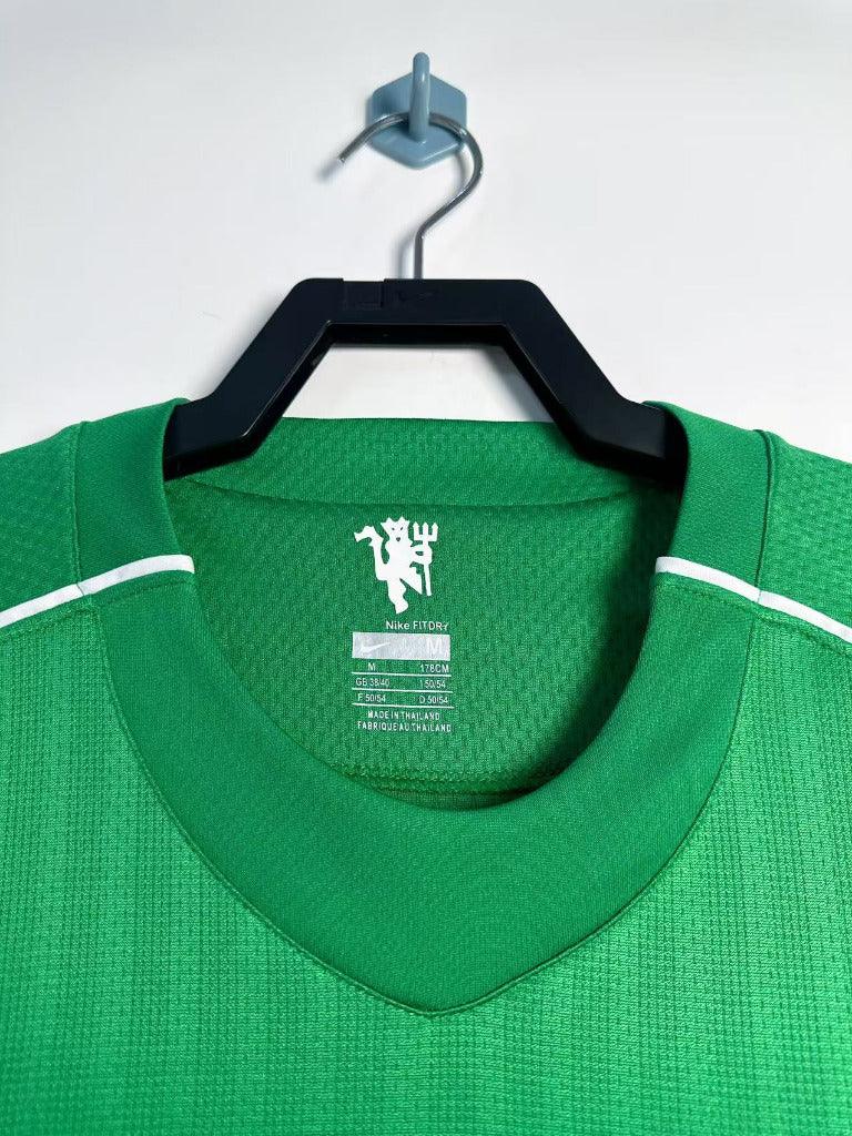 Manchester United 2007/08 Vintage Retro Goalkeeper Green Jersey - Concept Kits