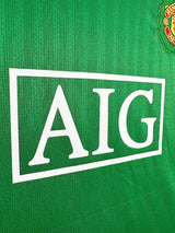 Manchester United 2007/08 Vintage Retro Goalkeeper Green Jersey - Concept Kits