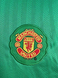 Manchester United 2007/08 Vintage Retro Goalkeeper Green Long Sleeve Jersey - Concept Kits