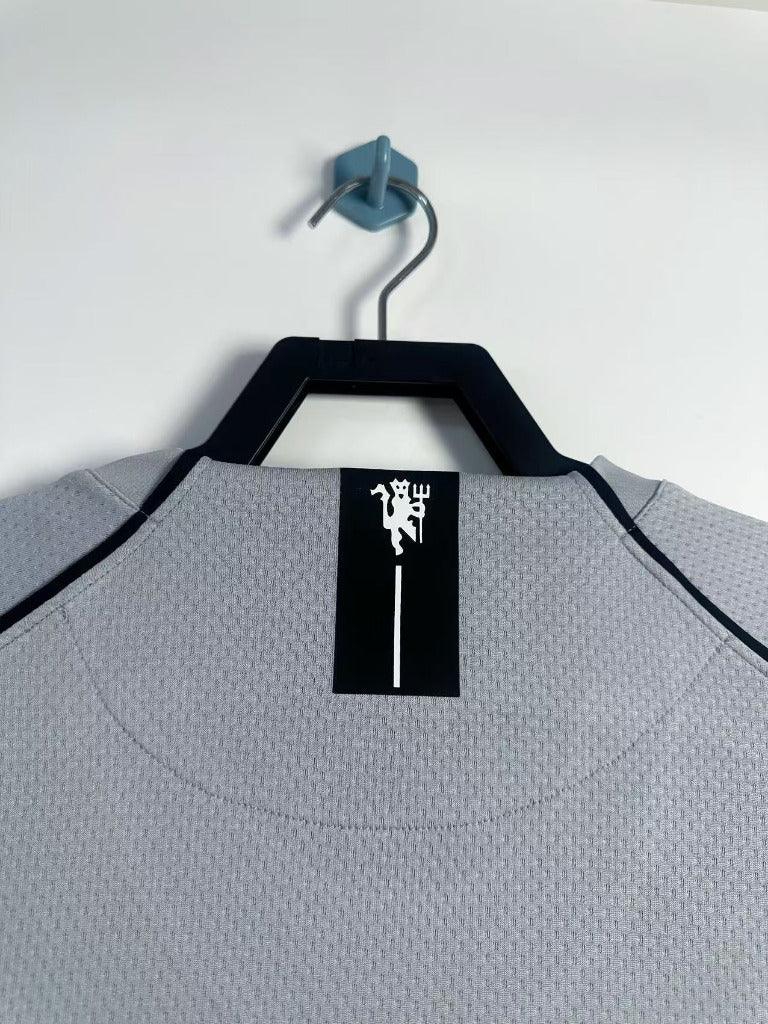 Manchester United 2007/08 Vintage Retro Goalkeeper Grey Jersey - Concept Kits