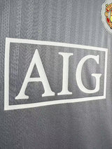 Manchester United 2007/08 Vintage Retro Goalkeeper Grey Jersey - Concept Kits