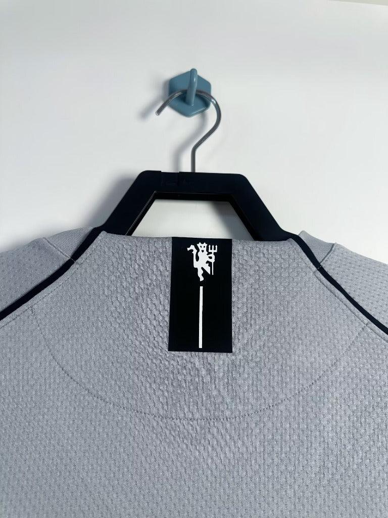 Manchester United 2007/08 Vintage Retro Goalkeeper Grey Long Sleeves Jersey - Concept Kits