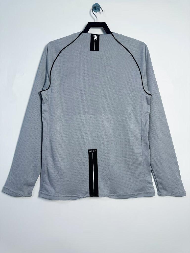 Manchester United 2007/08 Vintage Retro Goalkeeper Grey Long Sleeves Jersey - Concept Kits