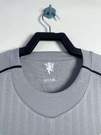 Manchester United 2007/08 Vintage Retro Goalkeeper Grey Long Sleeves Jersey - Concept Kits