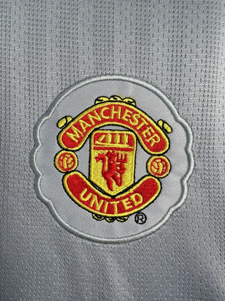 Manchester United 2007/08 Vintage Retro Goalkeeper Grey Long Sleeves Jersey - Concept Kits