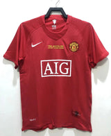 Manchester United 2007/08 Vintage Retro Home Champions League Jersey - Concept Kits