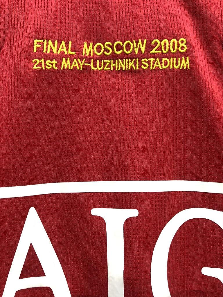 Manchester United 2007/08 Vintage Retro Home Champions League Jersey - Concept Kits