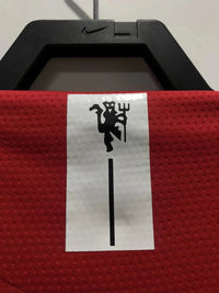 Manchester United 2007/08 Vintage Retro Home League Plate Jersey - Concept Kits