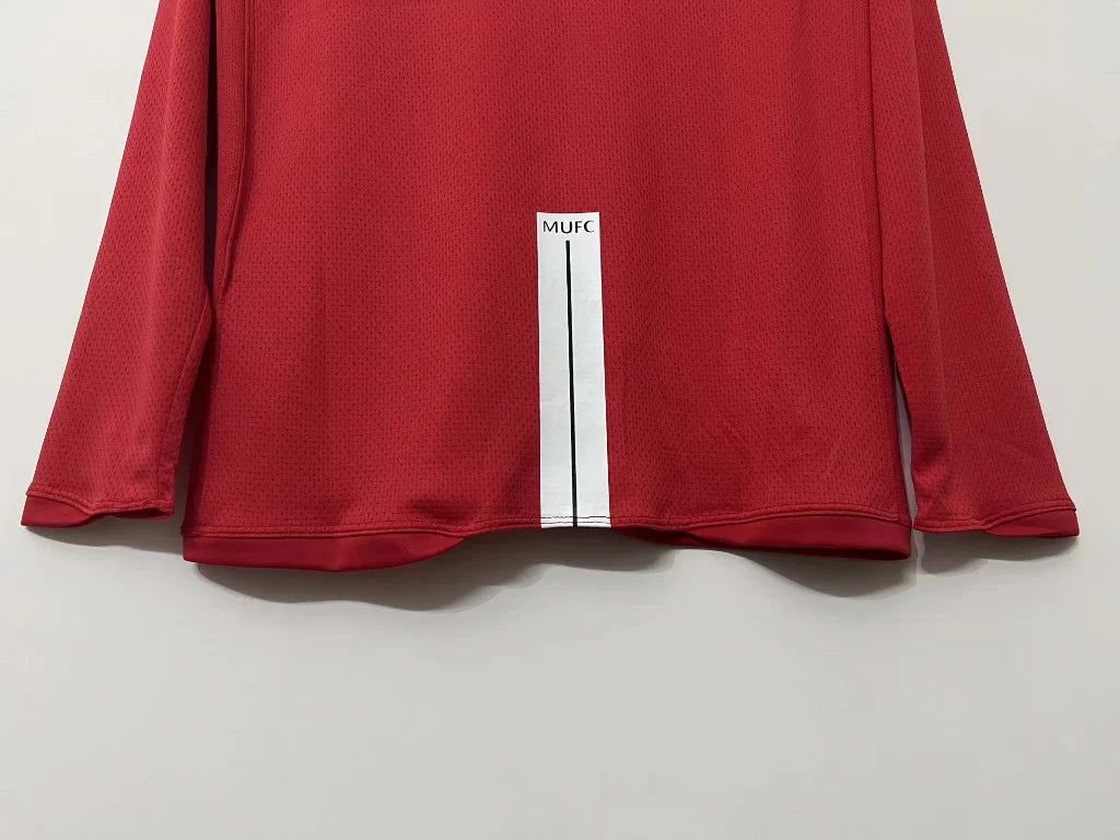 Manchester United 2007/08 Vintage Retro Home League Plate Jersey - Concept Kits