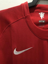 Manchester United 2007/08 Vintage Retro Home League Plate Jersey - Concept Kits
