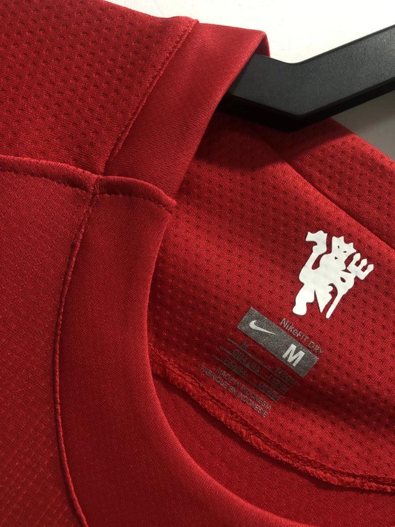 Manchester United 2007/08 Vintage Retro Home League Plate Jersey - Concept Kits