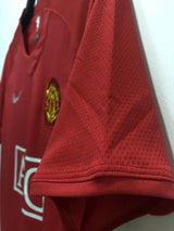 Manchester United 2007/08 Vintage Retro Home League Plate Jersey - Concept Kits
