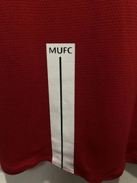 Manchester United 2007/08 Vintage Retro Home League Plate Jersey - Concept Kits